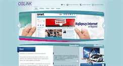 Desktop Screenshot of oslink.pl