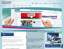 Tablet Screenshot of oslink.pl